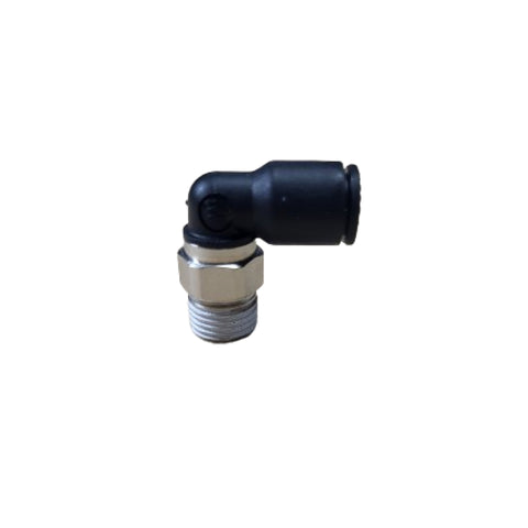 Push to Connect 90 Degree Elbow Male Fitting 1/4" OD, 1/8" NPT